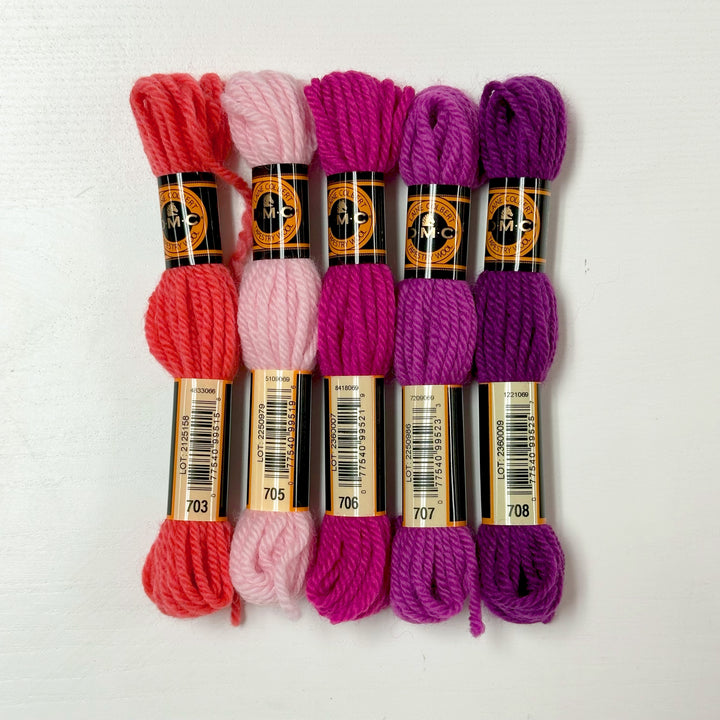 Tapestry Wool: Reds, Pinks, Maroons