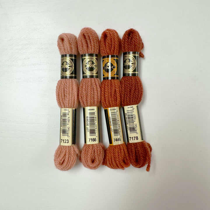 Tapestry Wool: Oranges, Corals, Rusts