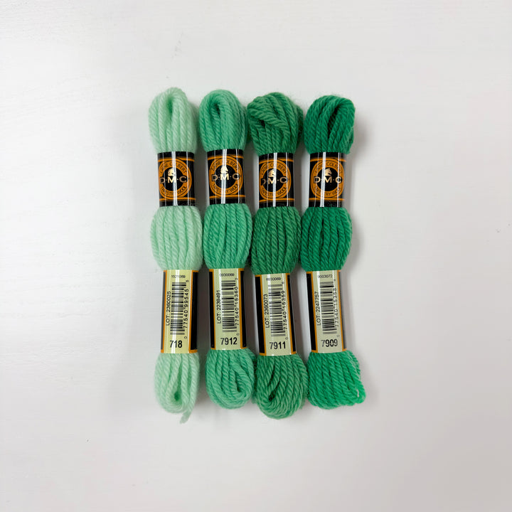 Tapestry Wool: Greens