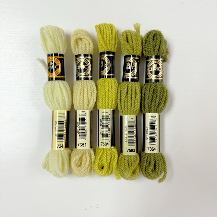 Tapestry Wool: Greens