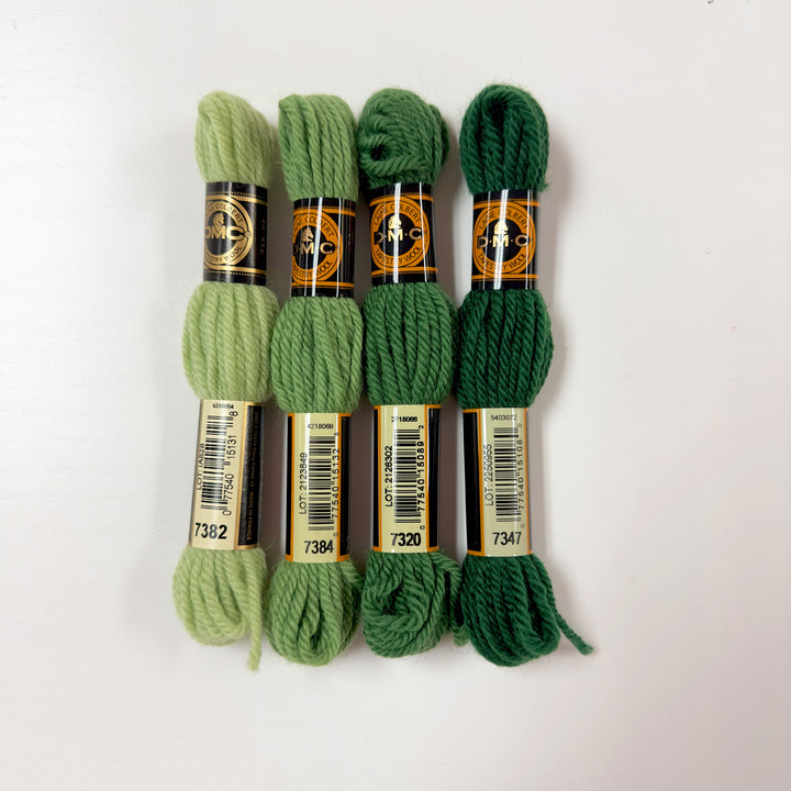 Tapestry Wool: Greens