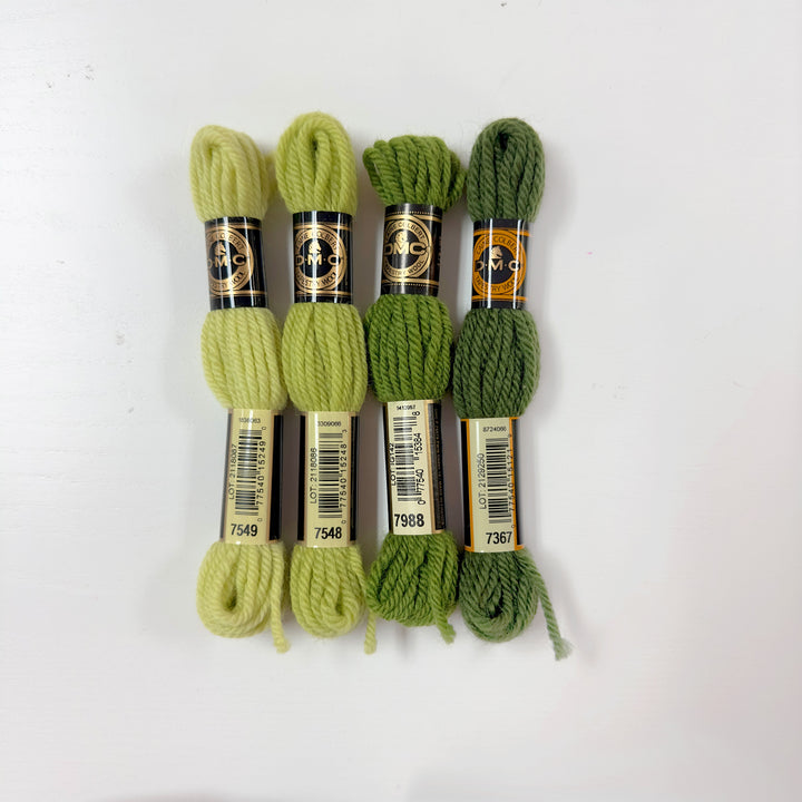Tapestry Wool: Greens