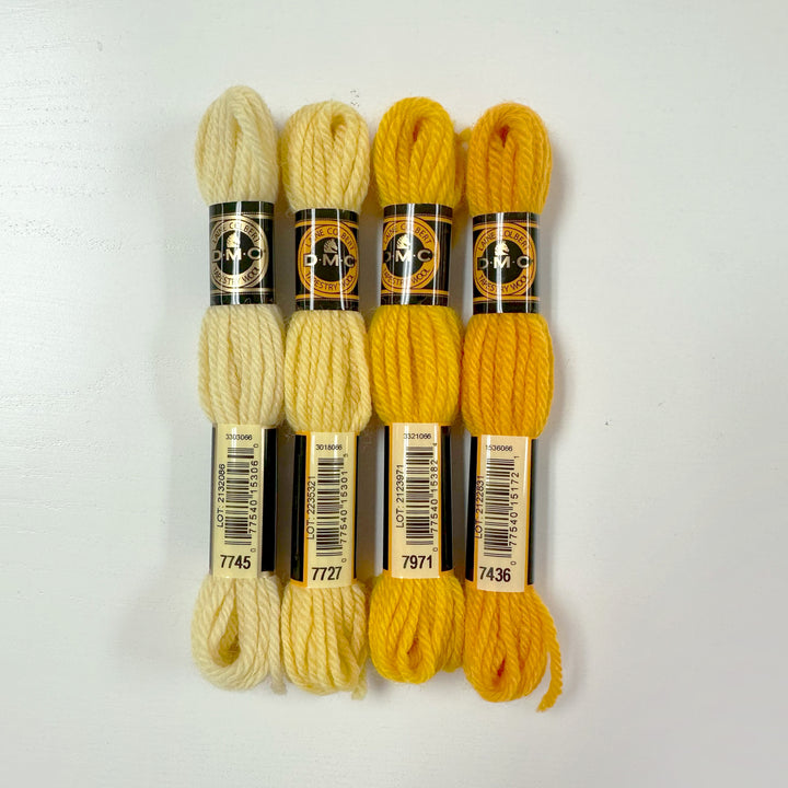 Tapestry Wool: Yellows, Golds