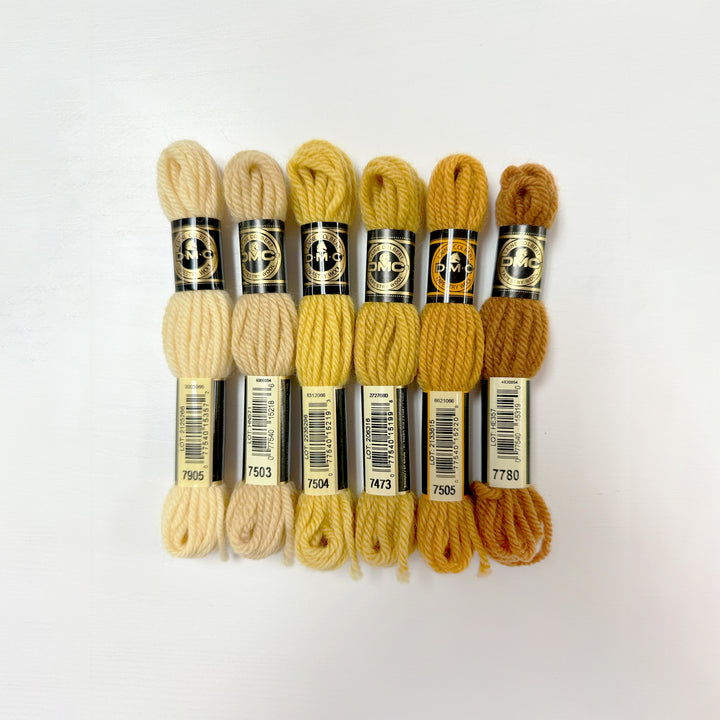Tapestry Wool: Yellows, Golds
