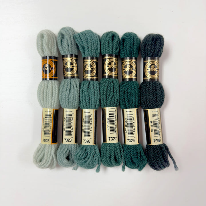 Tapestry Wool: Greens
