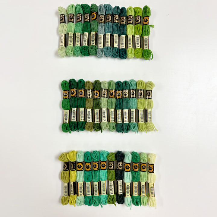 Tapestry Wool: Greens