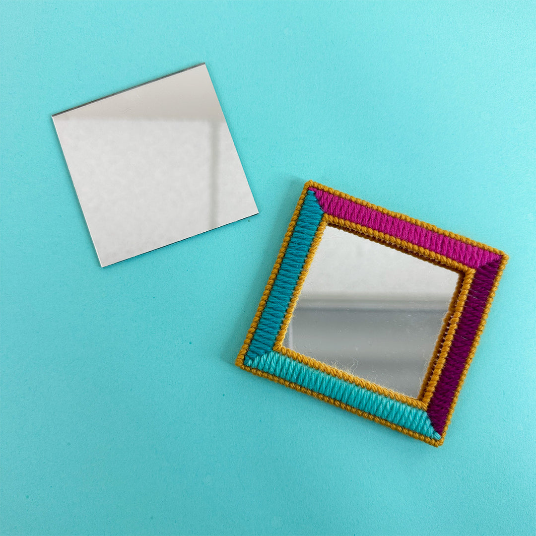 3" Square Mirror
