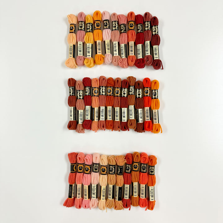 Tapestry Wool: Oranges, Corals, Rusts