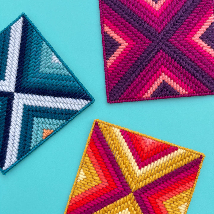 Mitered Coasters Digital Pattern
