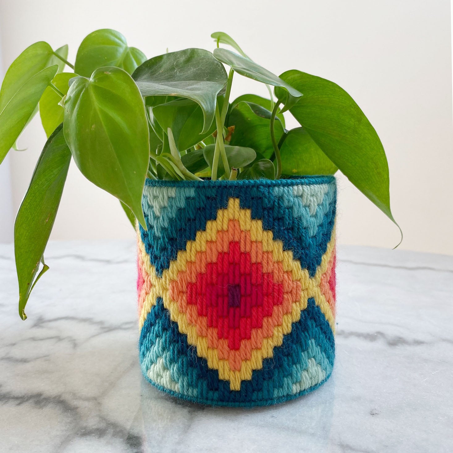 plant pot pattern Go Your Own Way Planter Digital Pattern