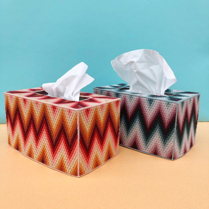 Storms Tissue Box Digital Pattern