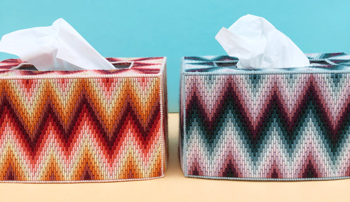 Storms Tissue Box Digital Pattern