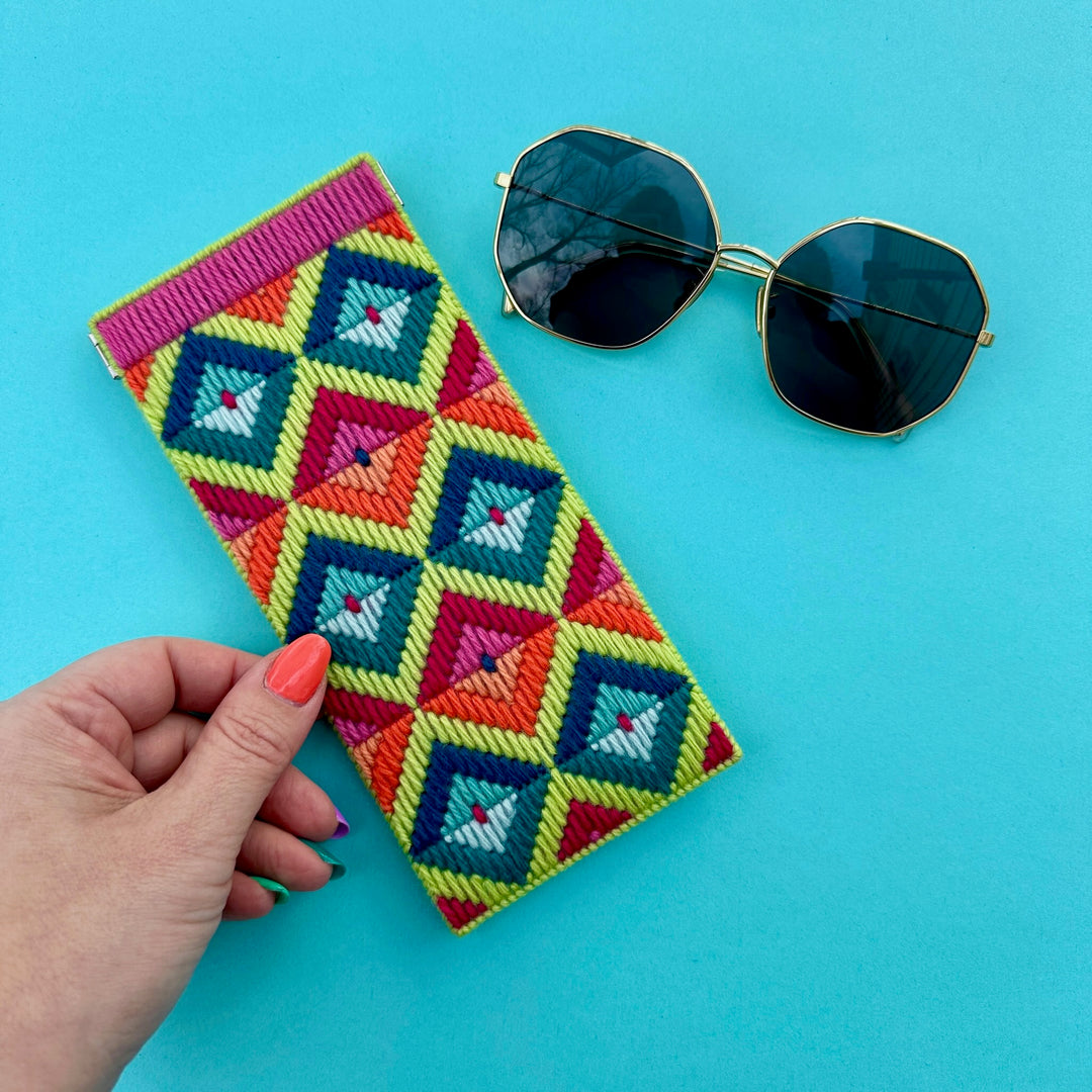True Colors Glasses Case Hello Bargello True Colors Glasses Case Hello Bargello