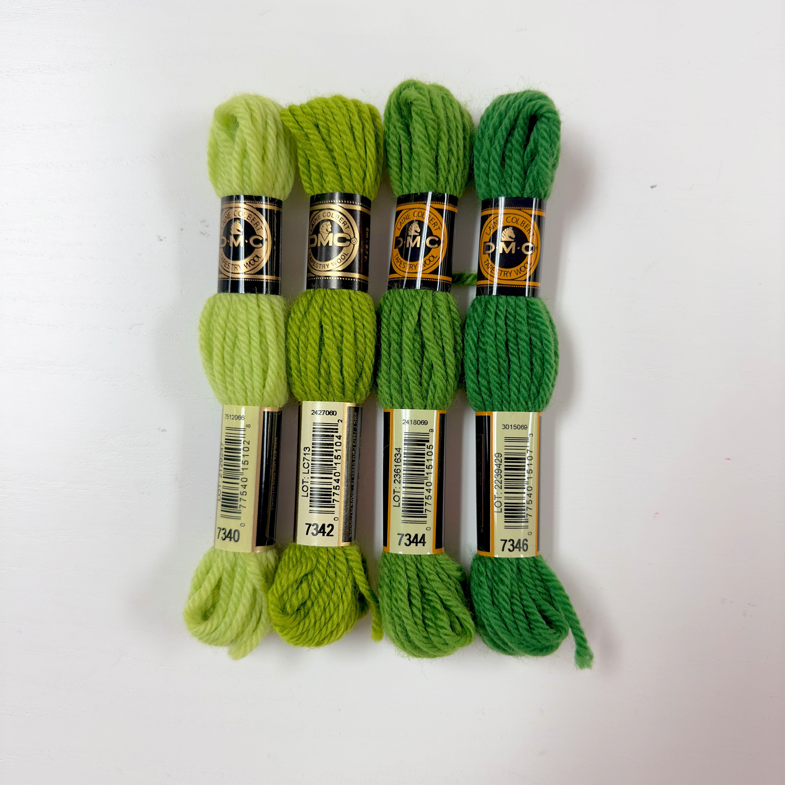 Tapestry Wool: Greens – Hello Bargello