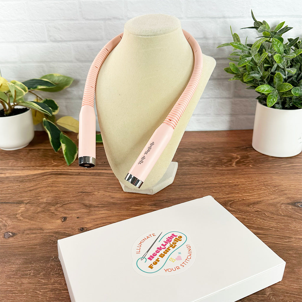 Hello Bargello Neck Light