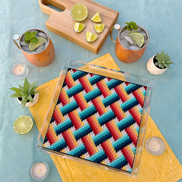 Bargello Acrylic Tray – Hello Bargello