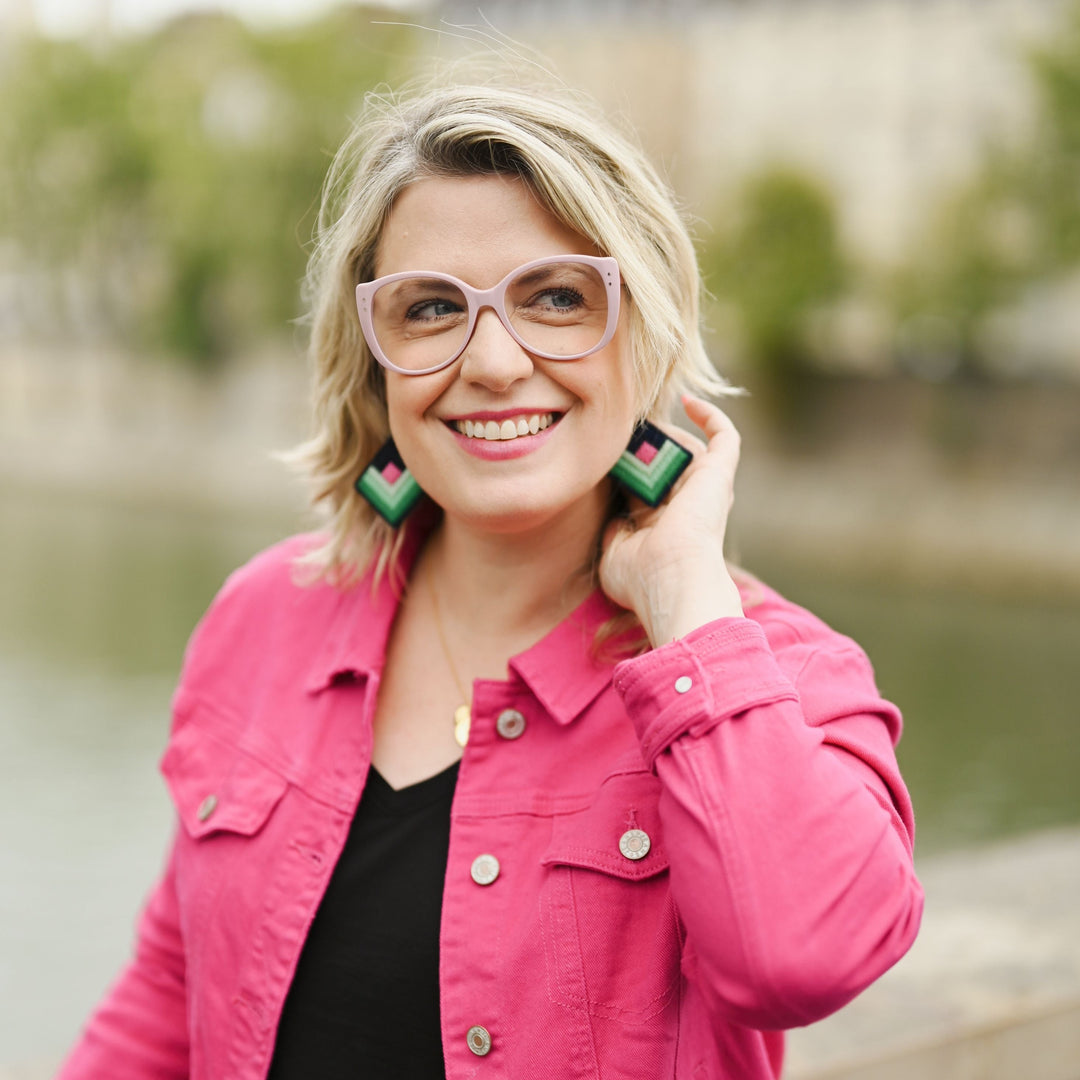 Rhiannon Earrings – Hello Bargello