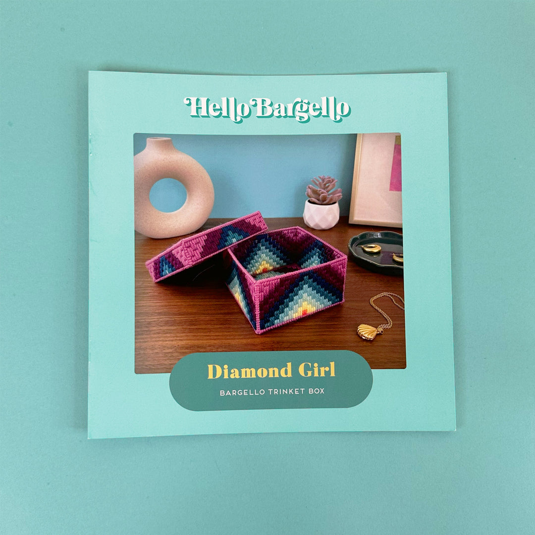 Diamond Girl Trinket Box Pattern Booklet