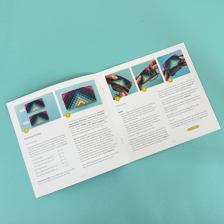Diamond Girl Trinket Box Pattern Booklet