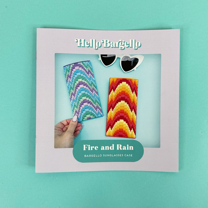 Fire and Rain Sunglasses Case Pattern Booklet