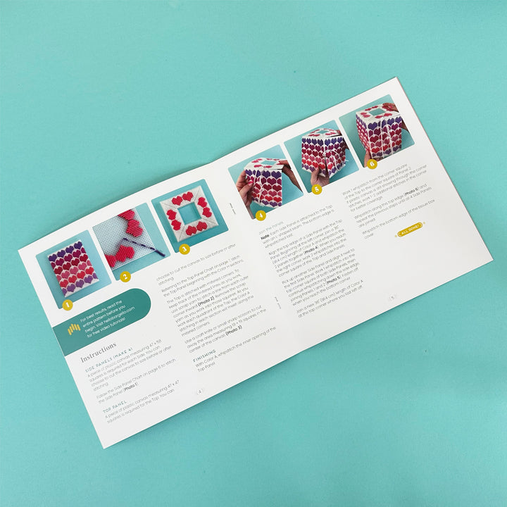 Foolish Heart Tissue Box Booklet
