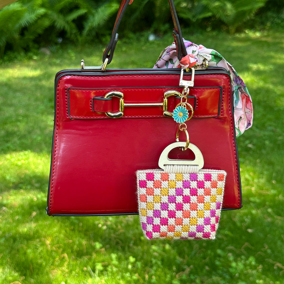 Dreamweaver Bag Charm: Checkmate