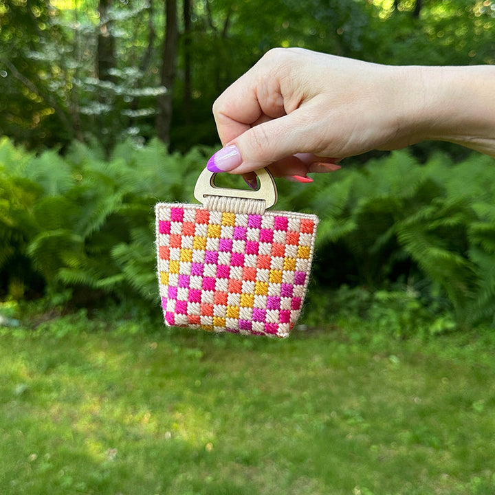 Dreamweaver Bag Charm: Checkmate