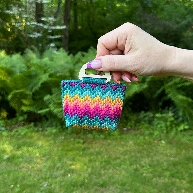 Dreamweaver Bag Charm: Chevron