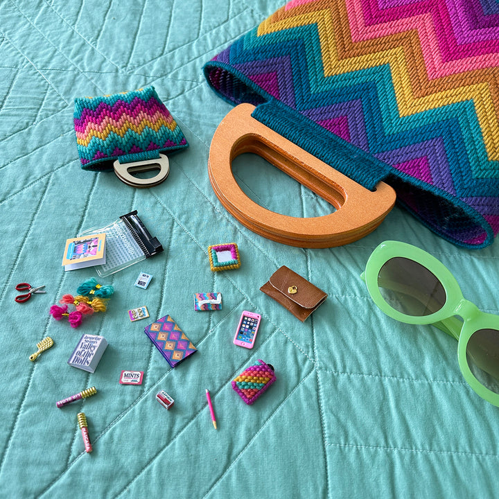 Dreamweaver Bag Charm: Chevron