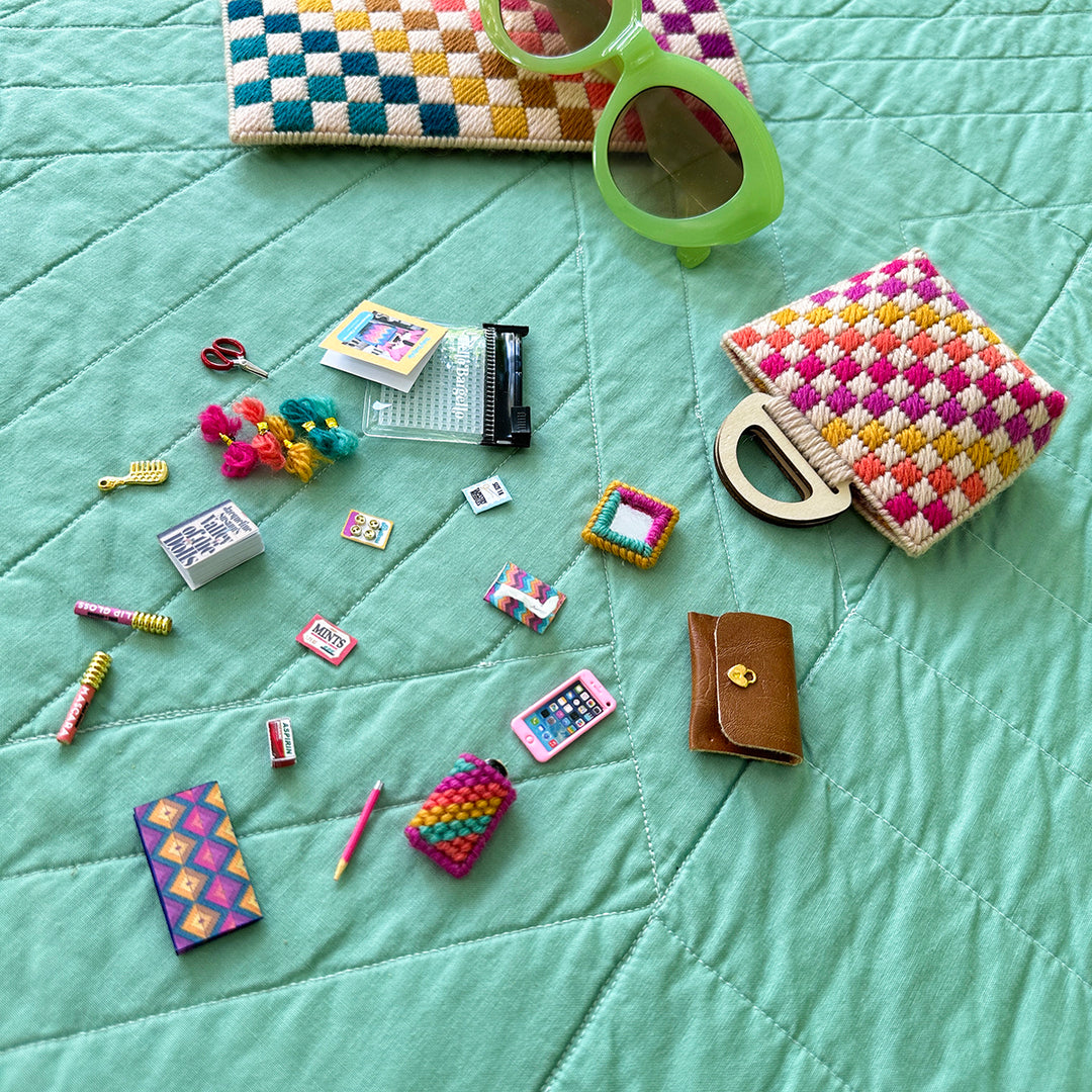 Dreamweaver Bag Charm: Checkmate