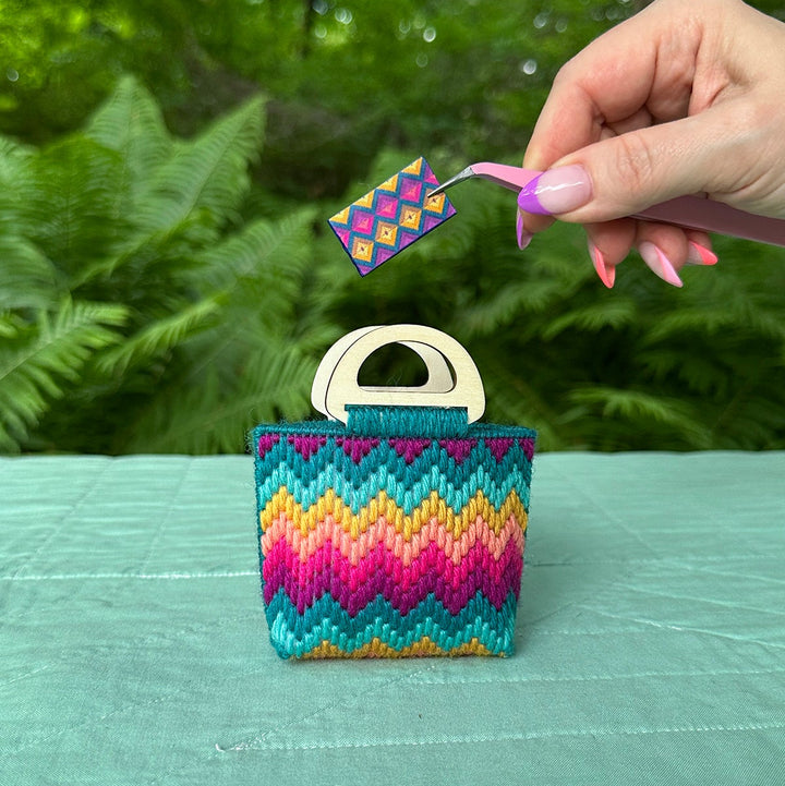 Dreamweaver Bag Charm: Chevron