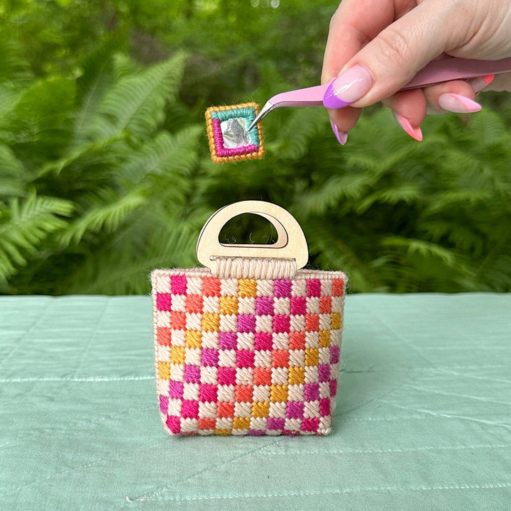 Dreamweaver Bag Charm: Checkmate