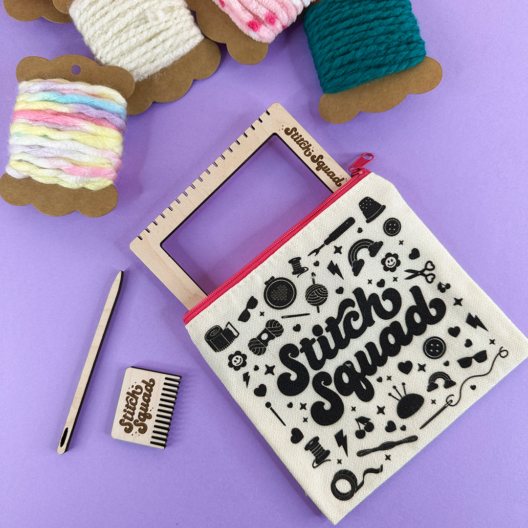 Learn Weaving: Stitch Squad Kit