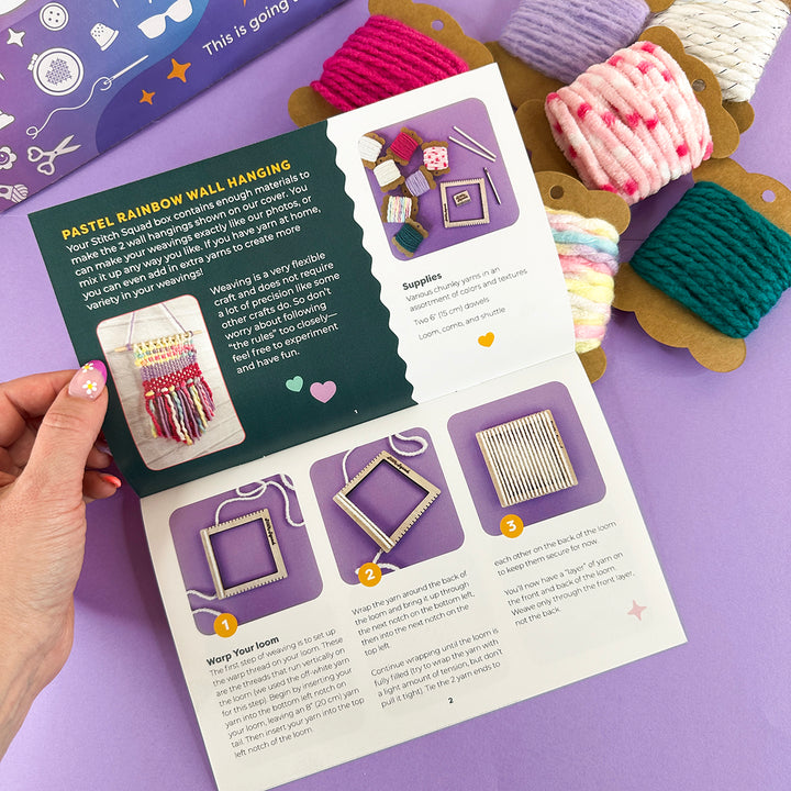 Learn Weaving: Stitch Squad Kit