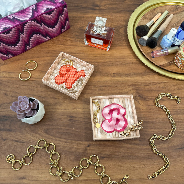 Monogram Trinket Tray