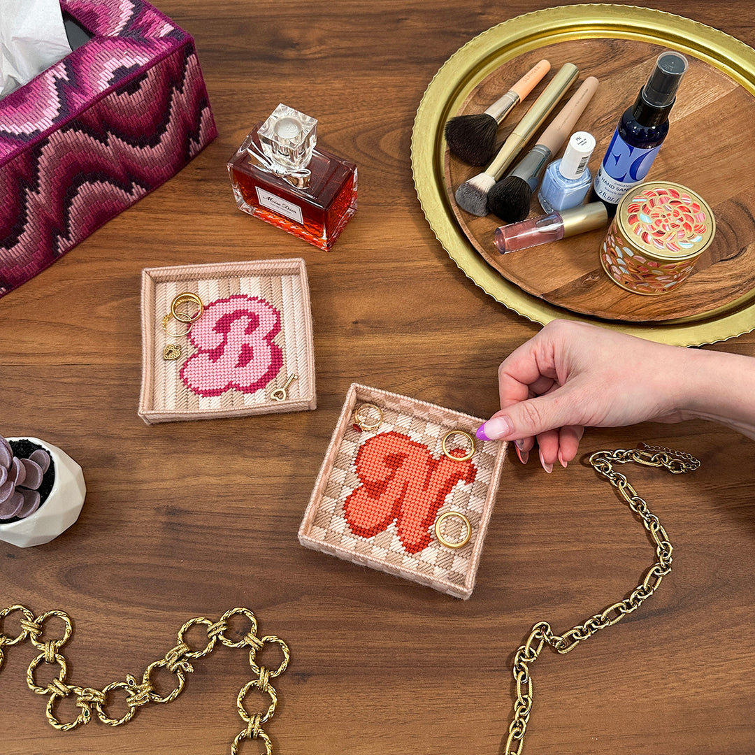 Monogram Trinket Tray