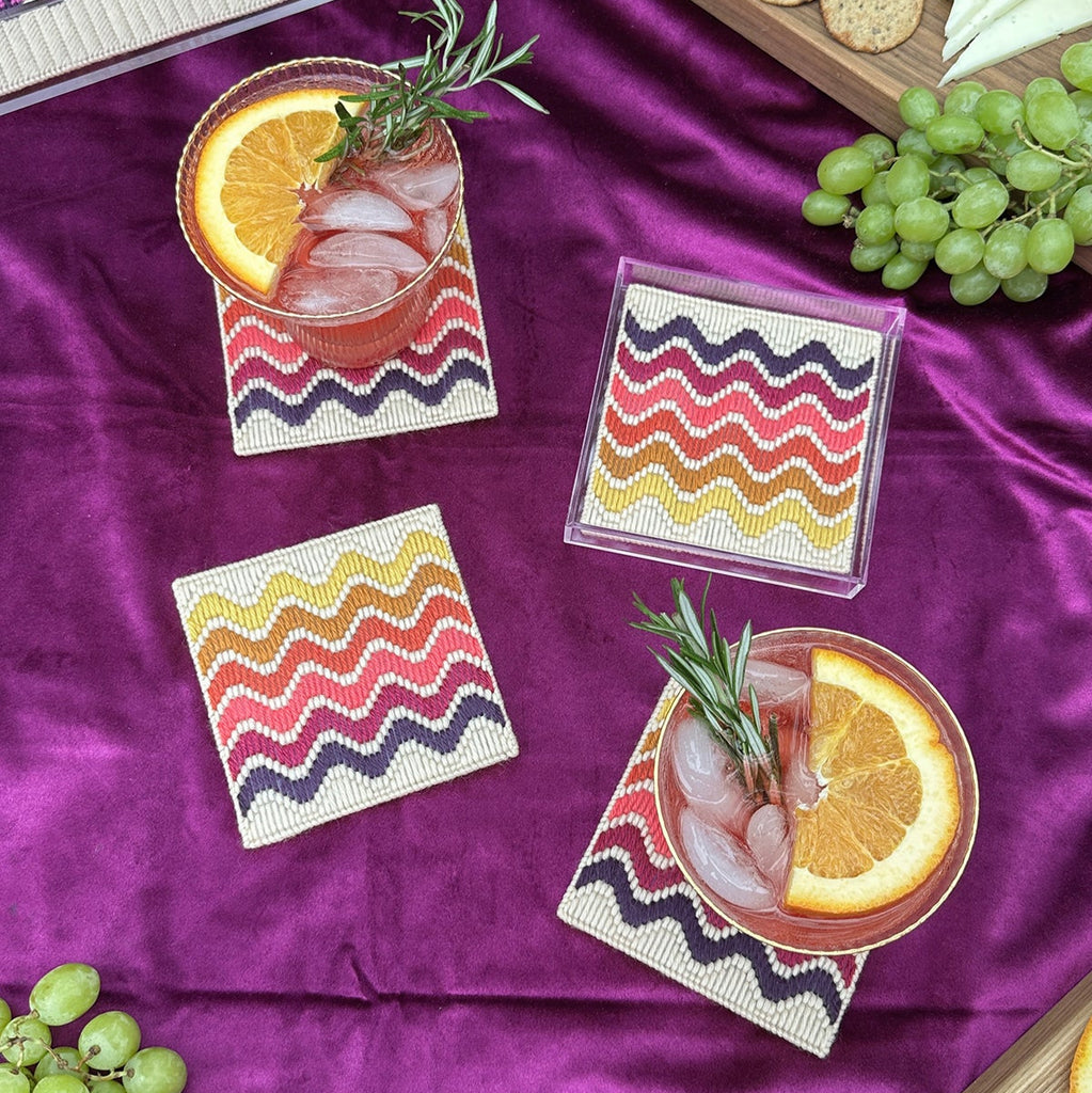 H&H Coastal Vibes – 8 Rustikale Teetassen Im Set, Perfekt Für Gemütliche Stunden