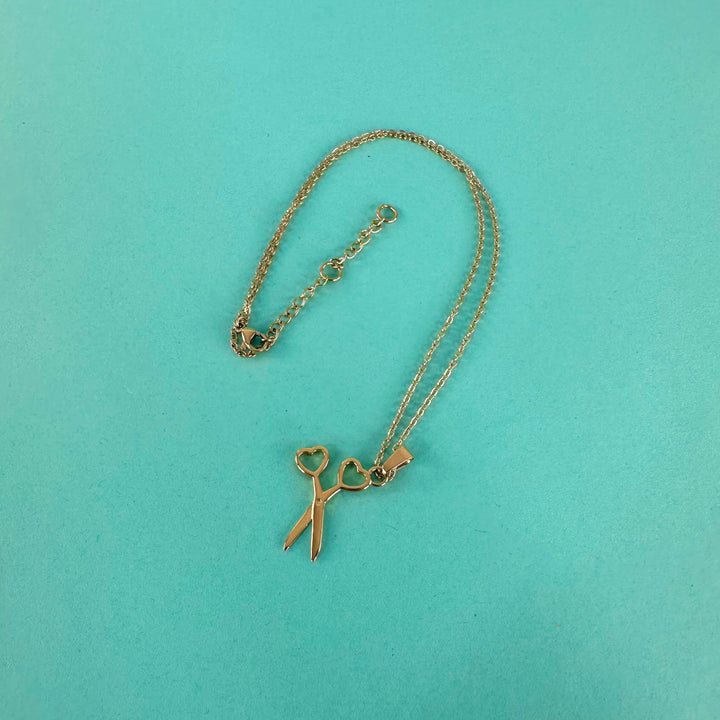 Heart Scissors Necklace