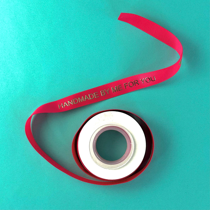 "Handmade By Me" Ribbon