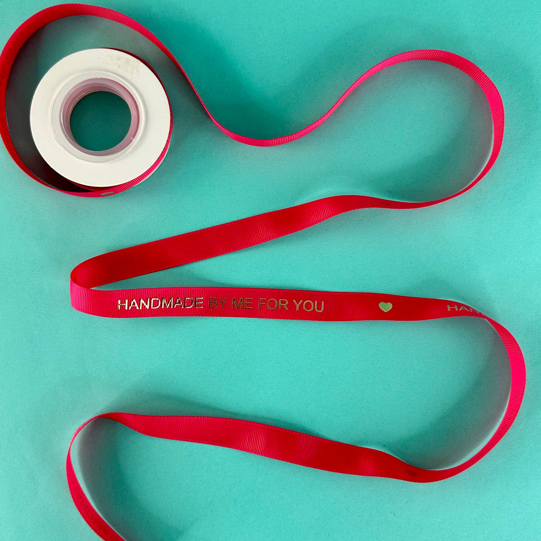 "Handmade By Me" Ribbon