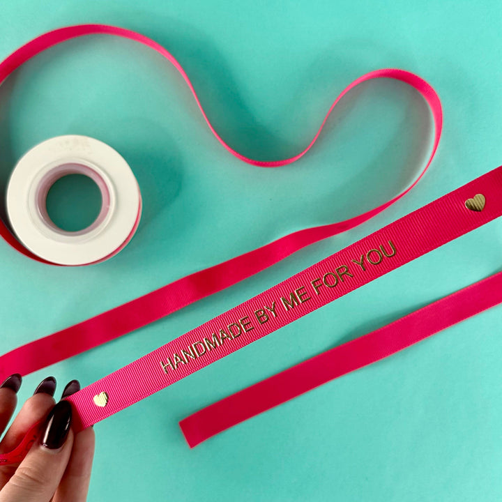 "Handmade By Me" Ribbon