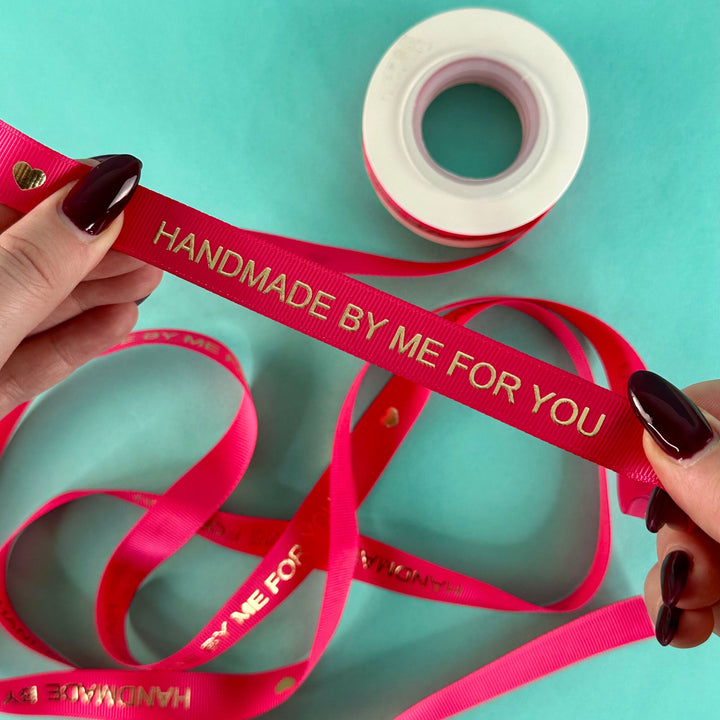 "Handmade By Me" Ribbon