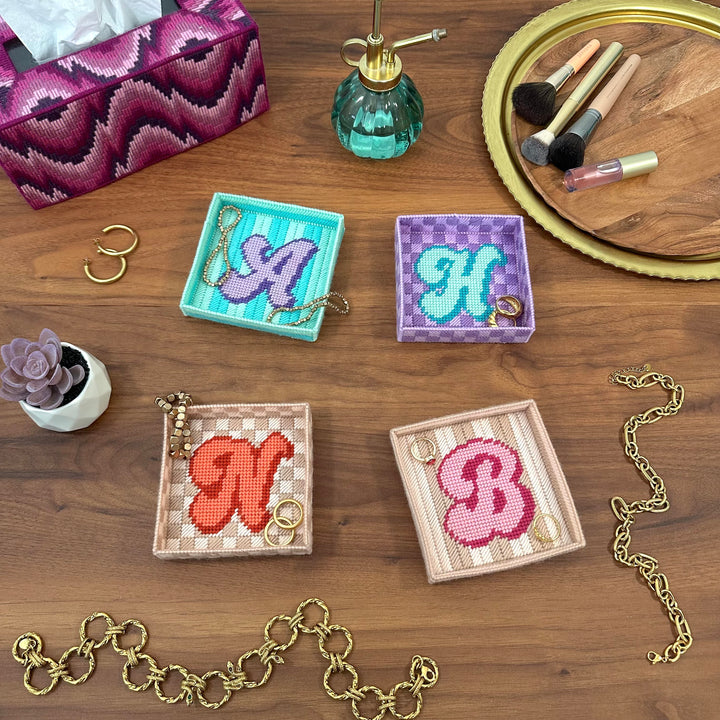 Monogram Trinket Tray