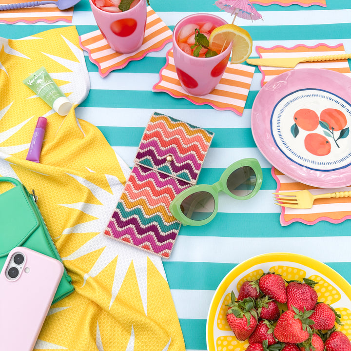 Sunny Waves Flap-Top Case