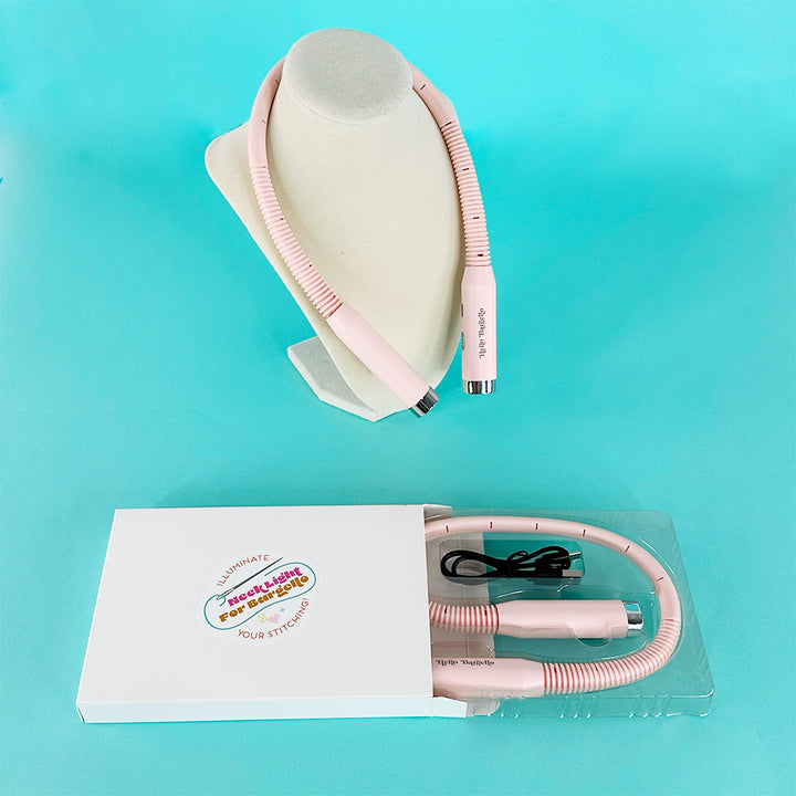 Hello Bargello Neck Light