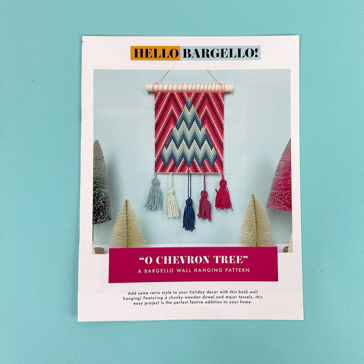 O Chevron Tree Pattern Booklet
