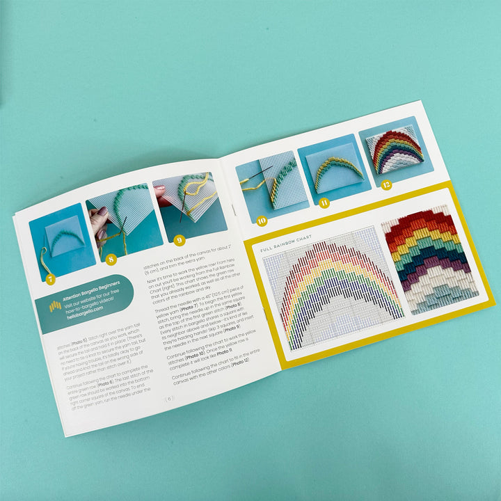 Over The Rainbow Kids' Wall Hanging Pattern Booklet