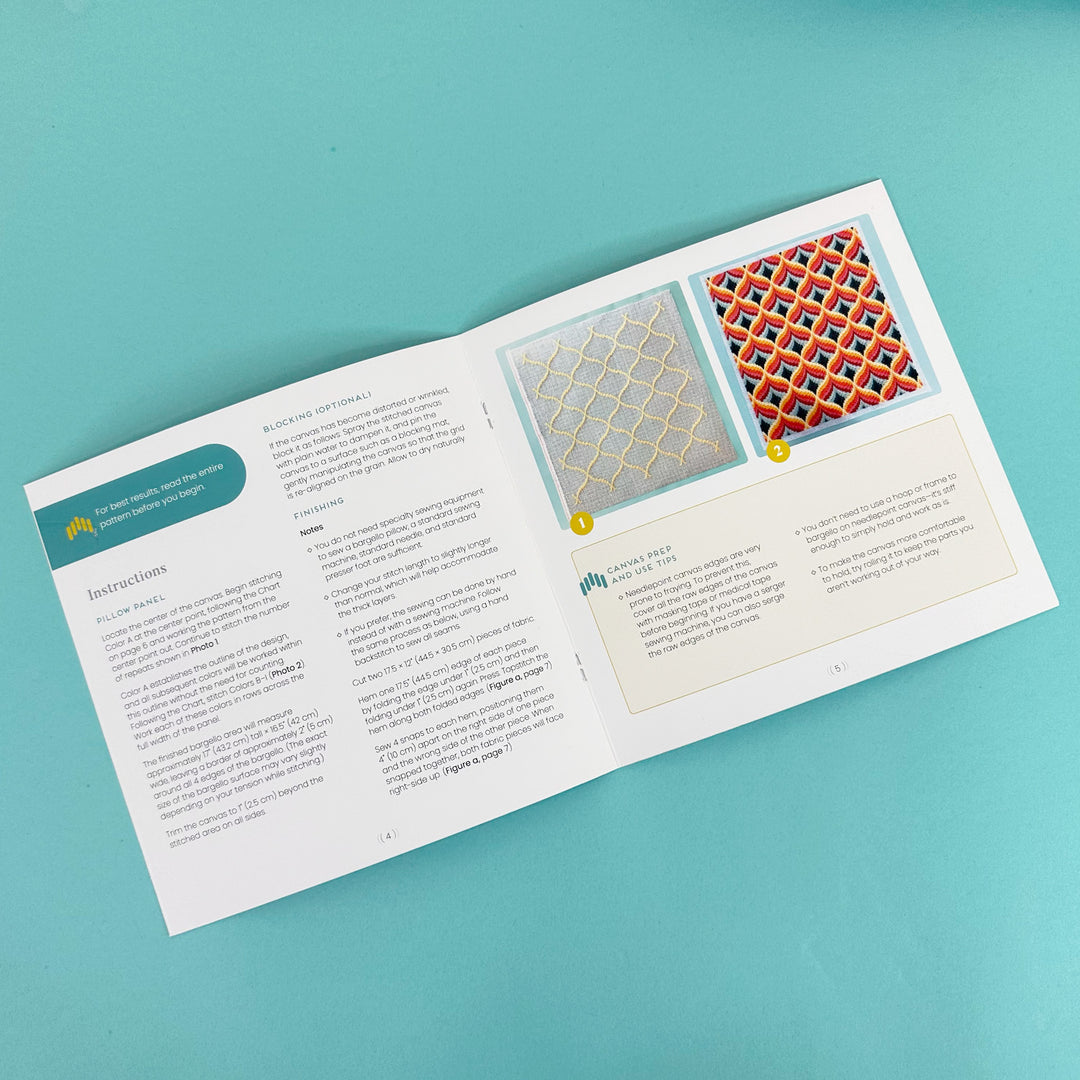 Songbird Pillow Pattern Booklet