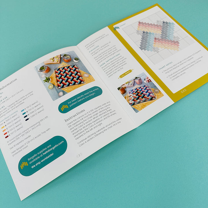 Basketweave Tray Pattern Booklet