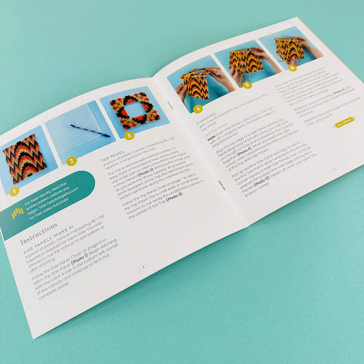 Black Magic Tissue Box Booklet